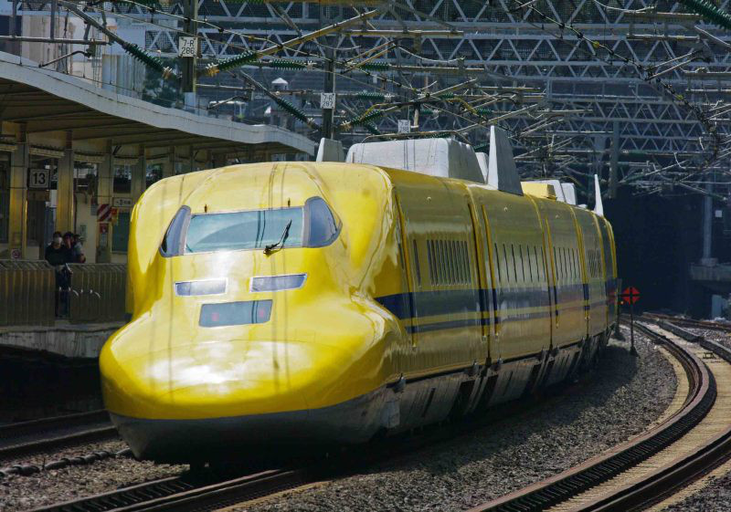東海道新幹線　ドクターイエロー　923形　T4編成　小田原駅　続・シリウスの線路際のロマンを求めて