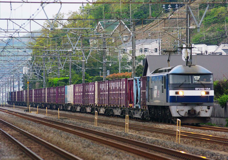 東海道線　大磯　二宮　貨物列車　撮影地　東海道熱海口貨物