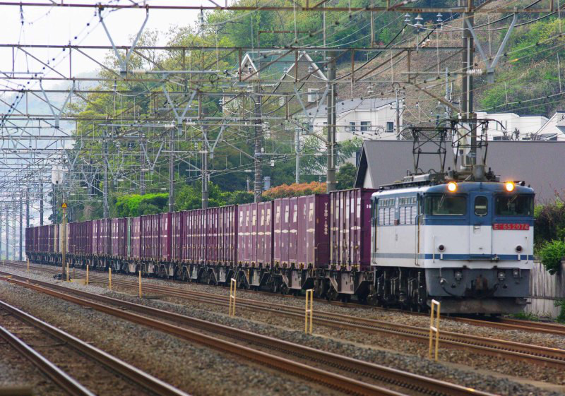 東海道線　二宮　大磯　貨物列車　撮影地　東海道熱海口貨物