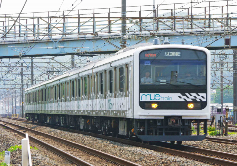 209系　試運転　珍客　レア車　mue-train　東海道線　平塚　大磯　撮影地　究極の583系