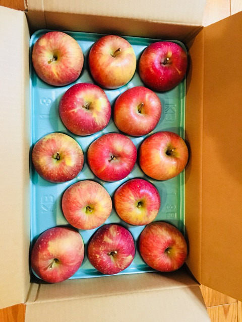 長野県下伊那郡 I・S様 リンゴを送って頂き有難うございました！