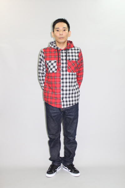 INTERFACE HOODED CHECK SH