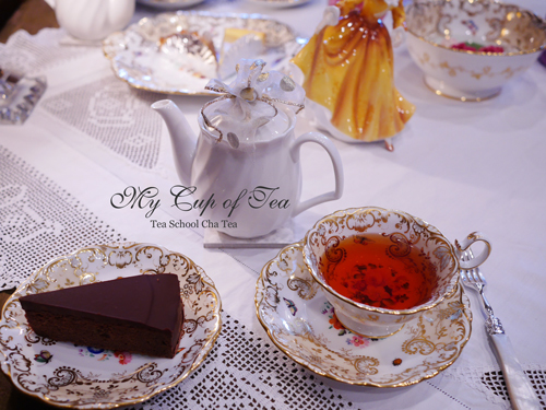 ロココ・リバイバル～ロマン主義 ～紅茶教室～ 茶花色食