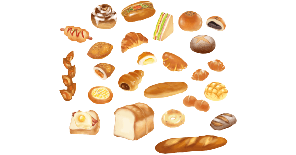 たくさんのパン