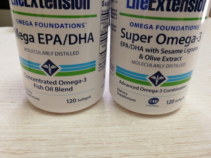 税込】 Life Extension スーパーオメガ3 EPA DHA 120粒 セサミン配合