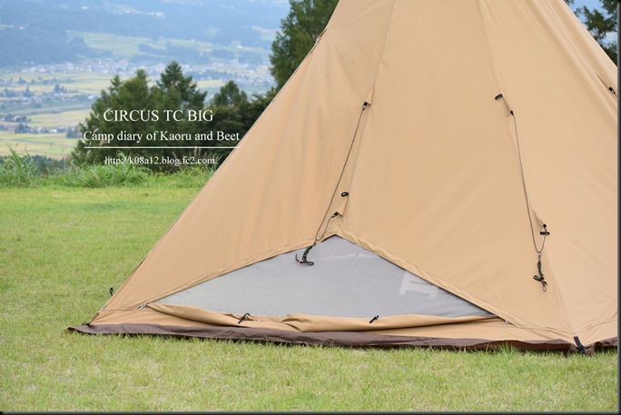 Kaoru君とBeet君のキャンプ日記 tent-Mark DESIGNS CIRCUS TC BIG テン 