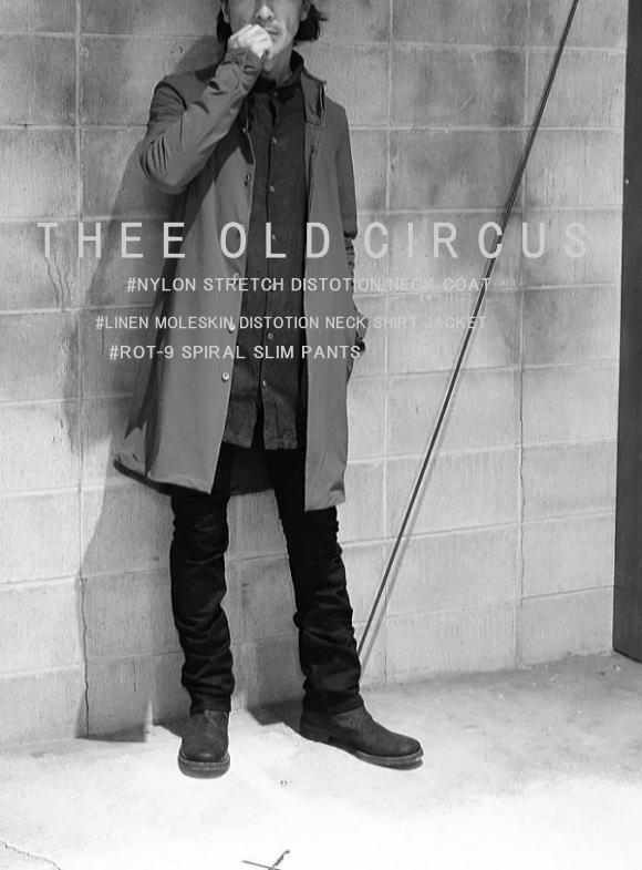 MORPHINE THEE OLD CIRCUS ディストーションネック シャツ＆コート