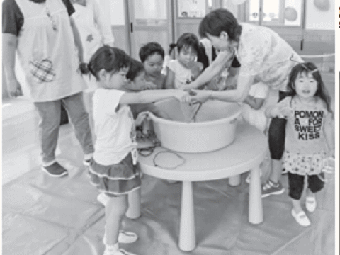 女の子が多い葛尾村の幼稚園