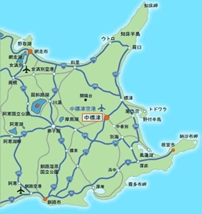 道東の地図