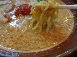 市玄　辛味噌ﾗｰﾒﾝ　麺ｽｰﾌﾟ