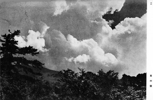 夏の雲・野島康三1936jun