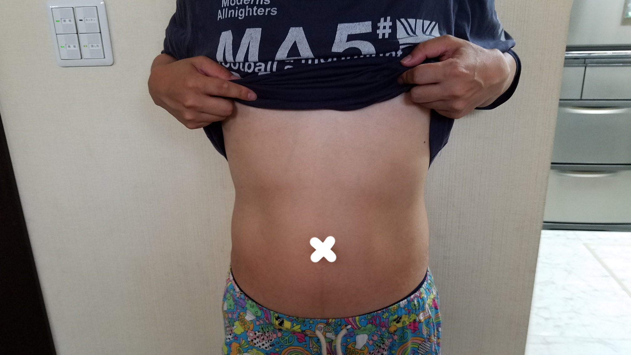 ポヨポヨお腹の40代男性が30日間腹筋アプリをした結果